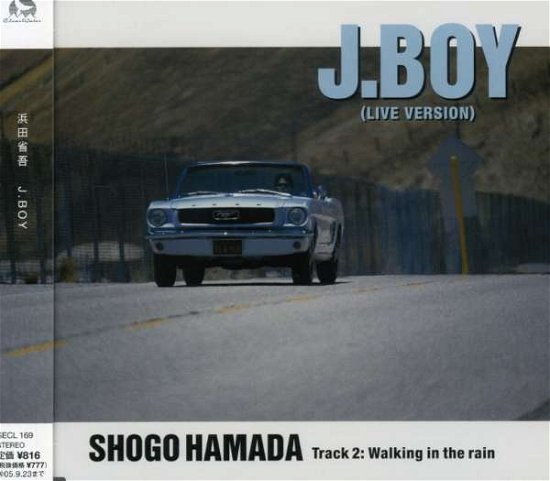 Cover for Shogo Hamada · J.boy (CD) (2016)