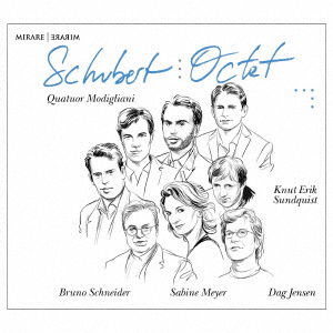 Cover for Quatuor Modigliani · Schubert Octet (CD) [Japan Import edition] (2020)