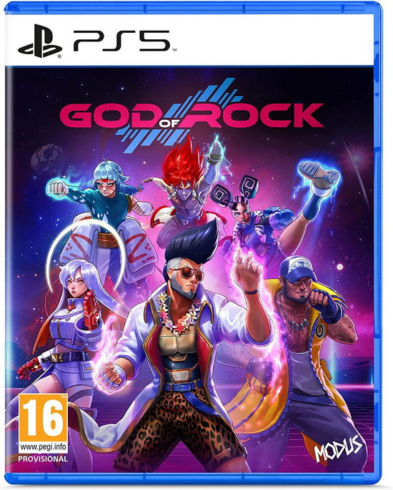 God of Rock - Maximum Entertainment UK Ltd - Peli - MAXIMUM GAMES LTD - 5016488140010 - tiistai 18. huhtikuuta 2023