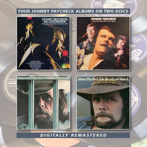 Cover for Johnny Paycheck · Mr. Lovemaker / Loving You Beats All Ive Ever Seen / 11 Months And 29 Days / Take This Job And Shove It (CD) (2019)