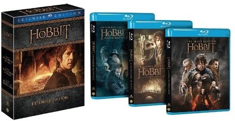 Cover for Hobbit (The) · Trilogia Extended Rimasterizzata (Blu-ray) (2023)