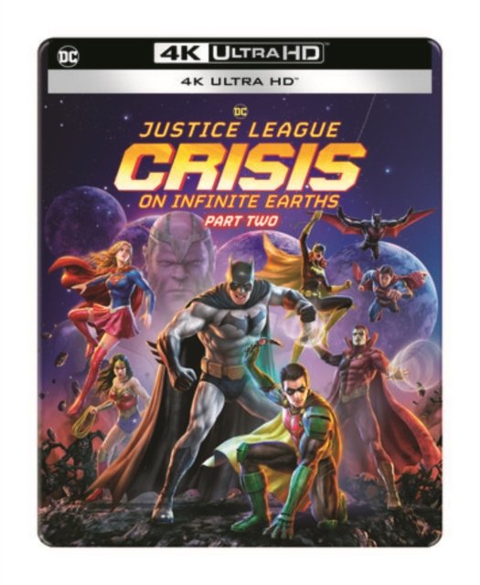 Cover for Crisis On Infinite Earths Part 2 (Steelbook) (Blu-ray) (2024)