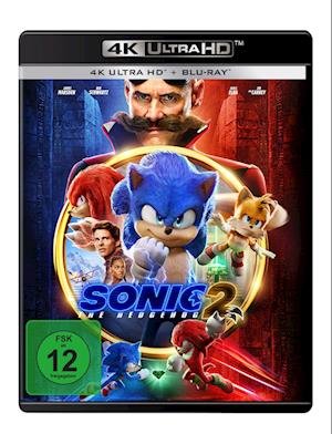 Cover for Jim Carrey,james Marsden,tika Sumpter · Sonic the Hedgehog 2 (4K Ultra HD) (2022)
