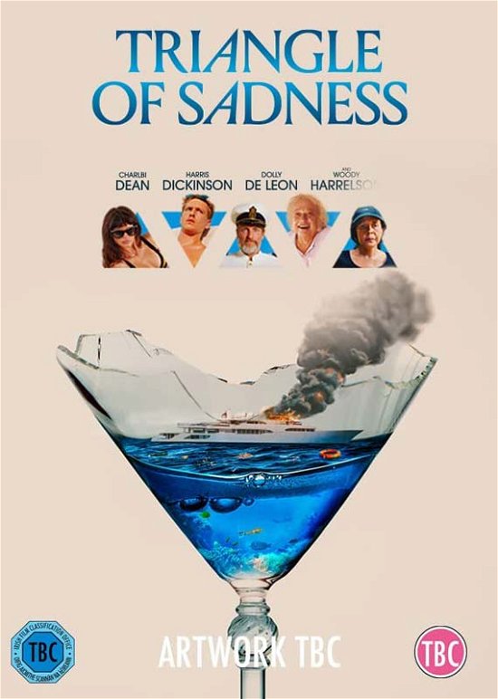 Cover for Triangle of Sadness · Triangle Of Sadness (DVD) (2023)