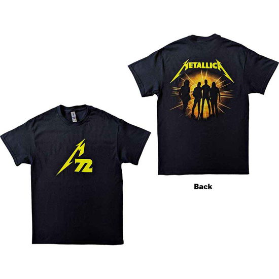 Metallica Unisex T-Shirt: 72 Seasons Strobes Photo (Back Print) - Metallica - Merchandise - PHD - 5056187760010 - 14. april 2023