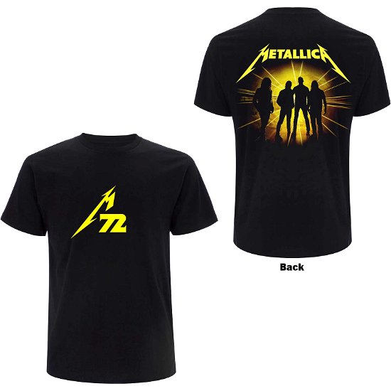 Cover for Metallica · Metallica Unisex T-Shirt: 72 Seasons Strobes Photo (Back Print) (T-shirt) [size S] (2023)