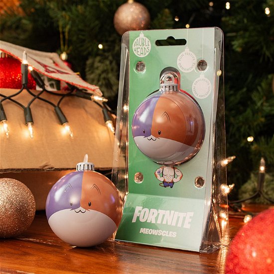 Cover for Fortnite · Fortnite Meowscles Christmas Bauble (MERCH)