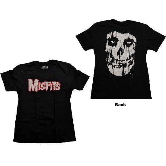 Misfits Unisex T-Shirt: Streak (Back Print) - Misfits - Merchandise -  - 5056368688010 - 