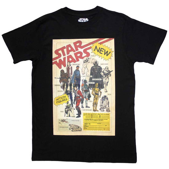 Star Wars Unisex T-Shirt: Action Figures - Star Wars - Merchandise -  - 5056737239010 - February 26, 2024