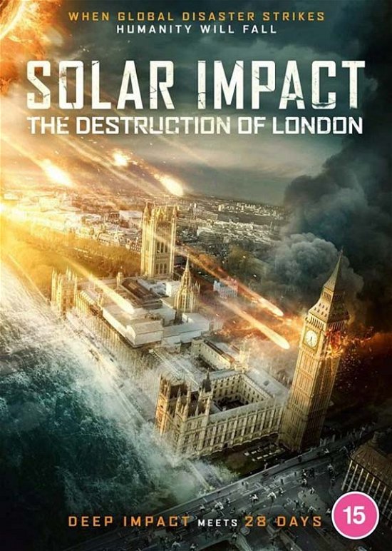 Cover for Solar Impact - the Destruction · Solar Impact - The Destruction of London (DVD) (2020)