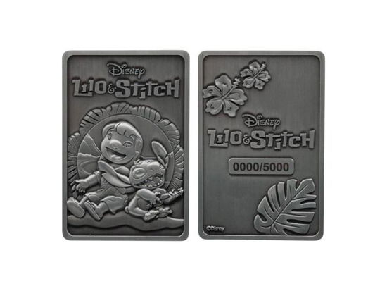 LILO & STITCH - Limited Edition Metal Ingot - Lilo & Stitch - Merchandise -  - 5060948294010 - 