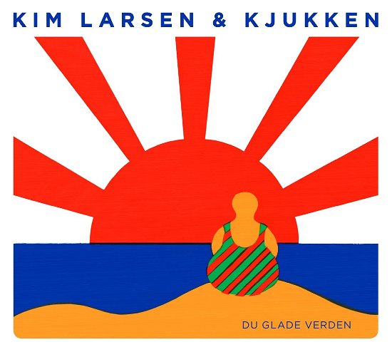 Cover for Kim Larsen · Du Glade Verden (LP) (2012)