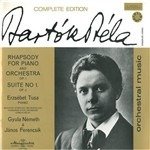 Cover for Bela Bartok  · Rapsodia Per Piano Op 1 Sz 27 (1904) Bb36B (CD)