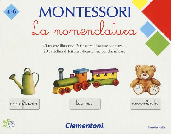 Cover for Montessori · Montessori - La Nomenclatura (MERCH)