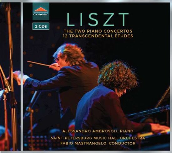 Cover for Ambrosoli / Sinfonietta · Franz Liszt: The Two Piano Concertos / 12 Transcendental Etudes (CD) (2018)