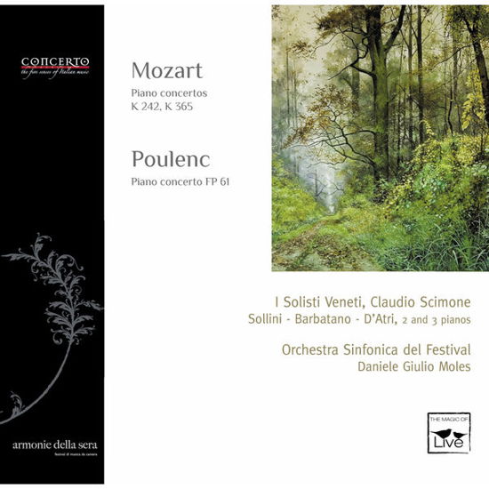 Cover for Moles,Daniele Giulio / Orchestra Sinfonica · Klavierkonzerte (CD) (2020)