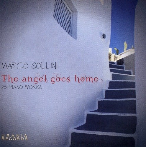 Cover for Marco Sollini  · The Angels Goes Home - 25 Piano Works (CD)