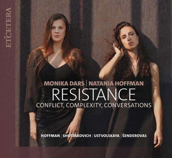 Cover for Natania Hoffman &amp; Monika Dars · Resistance - Conflict, Complexity, Conversations (CD) (2024)