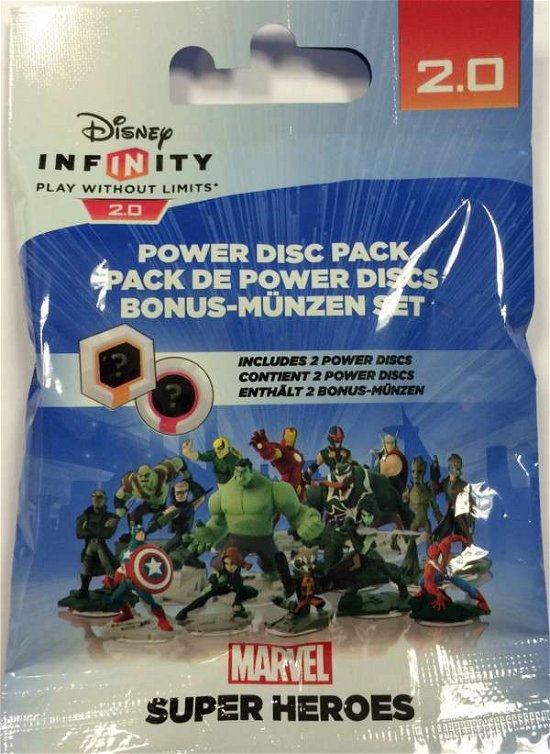 Disney Infinity 2.0 Power Disc Pack Marvel (Includes 2 Power Discs) (DELETED LINE) - Disney Interactive - Merchandise - Disney - 8717418432010 - 19. September 2014