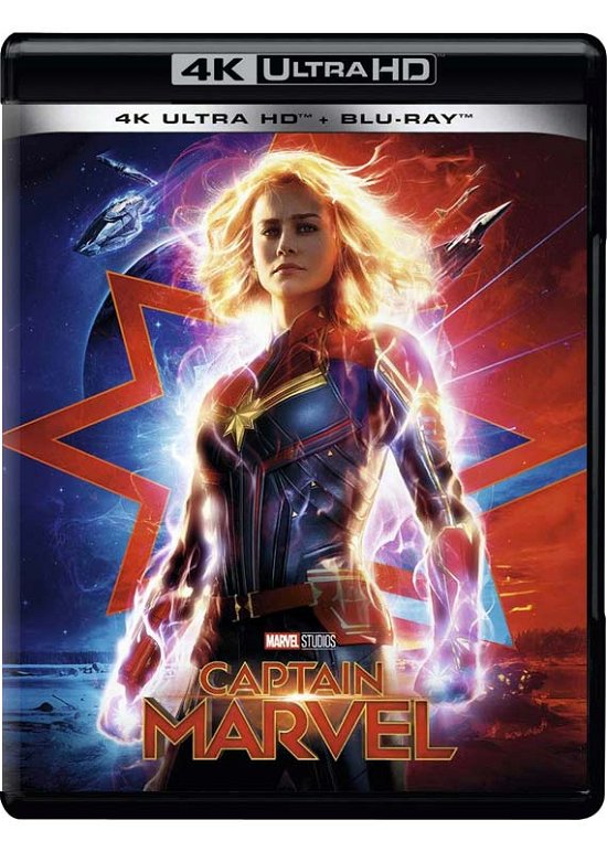 Cover for Captain Marvel (4K UHD + Blu-ray) [4K edition] (2019)