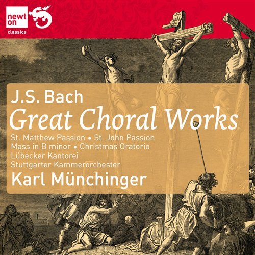 Cover for Johann Sebastian Bach (1685-1750) · Karl MÃ¼nchinger - Great Choral Works (CD) (2010)