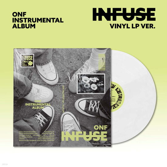 Cover for Onf · Instrumental Album Infuse (LP) [Coloured Vinyl edition] (2024)