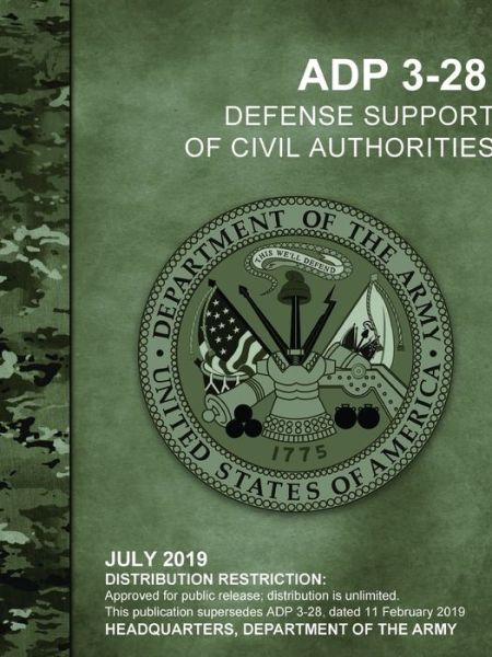 Cover for Headquarters Department of the Army · Defense Support of Civil Authorities (Pocketbok) (2019)