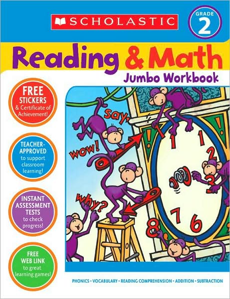 Cover for Terry Cooper · Reading &amp; Math Jumbo Workbook (Paperback Book) (2005)