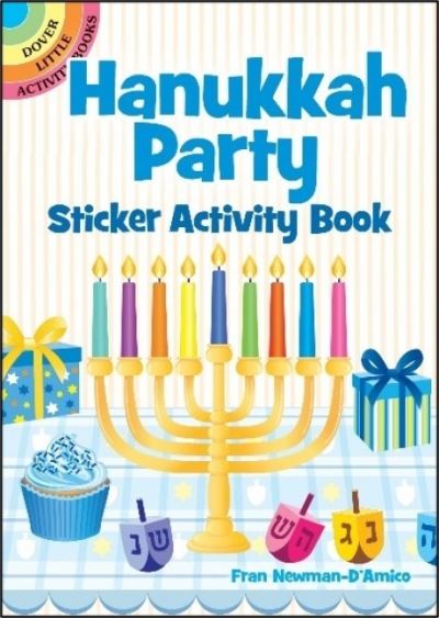 Cover for Fran Newman D'Amico · Hanukkah Party Sticker Activity Book - Little Activity Books (Paperback Book) (2023)