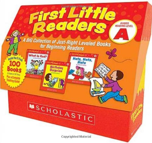 First Little Readers: Guided Reading Level A (Classroom Set): A Big Collection of Just-Right Leveled Books for Beginning Readers - Deborah Schecter - Książki - Scholastic Inc. - 9780545223010 - 1 września 2010