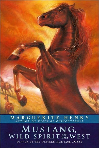 Cover for Marguerite Henry · Mustang: Wild Spirit of the West (Taschenbuch) [Reissue edition] (1992)