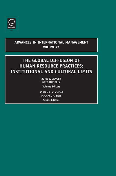 Cover for John J. Lawler · Global Diffusion of Human Resource Practices: Institutional and Cultural Limits - Advances in International Management (Hardcover Book) (2008)