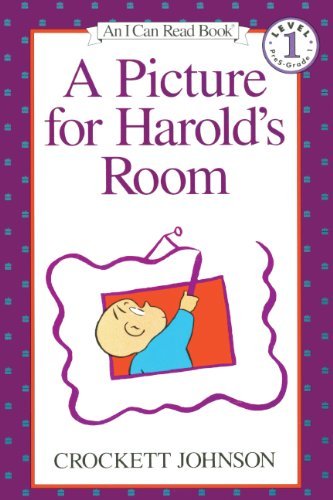 Cover for Crockett Johnson · A Picture for Harold's Room (Turtleback School &amp; Library Binding Edition) (I Can Read! - Level 1) (Hardcover bog) [Turtleback School &amp; Library Binding edition] (1985)