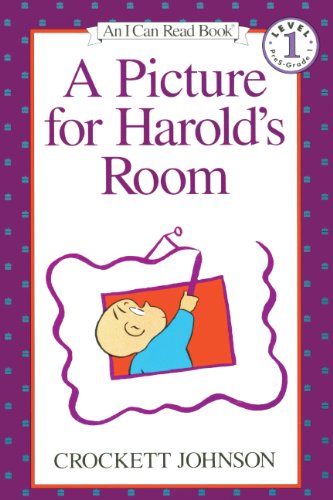 Cover for Crockett Johnson · A Picture for Harold's Room (Turtleback School &amp; Library Binding Edition) (I Can Read! - Level 1) (Hardcover Book) [Turtleback School &amp; Library Binding edition] (1985)