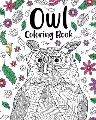 Cover for Paperland · Owl Coloring Book (Paperback Bog) (2024)