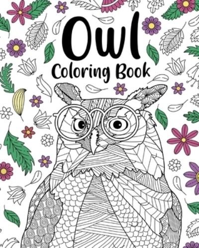Cover for Paperland · Owl Coloring Book (Paperback Book) (2024)