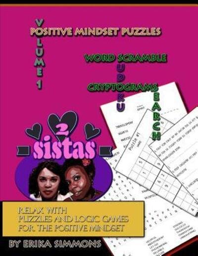 Cover for Erika Simmons · Positive Mindset Puzzles (Pocketbok) (2019)
