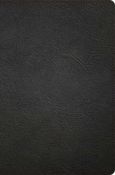 Cover for Holman Bible Publishers · NASB Giant Print Reference Bible, Black Genuine Leather (Läderbok) (2022)