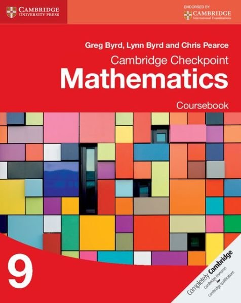 Cover for Greg Byrd · Cambridge Checkpoint Mathematics Coursebook 9 (Paperback Bog) [New edition] (2013)