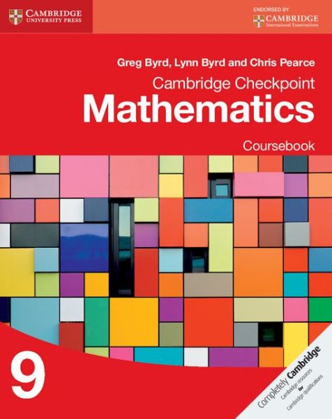 Cover for Greg Byrd · Cambridge Checkpoint Mathematics Coursebook 9 (Paperback Book) [New edition] (2013)