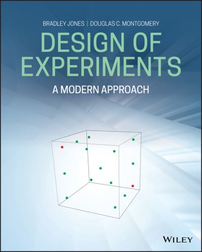 Cover for Bradley Jones · Design of Experiments: A Modern Approach (Paperback Book) (2020)