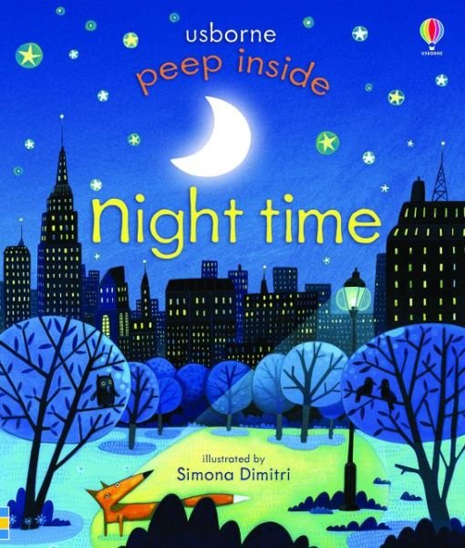 Cover for Anna Milbourne · Peep Inside Night-Time - Peep Inside (Kartonbuch) (2014)