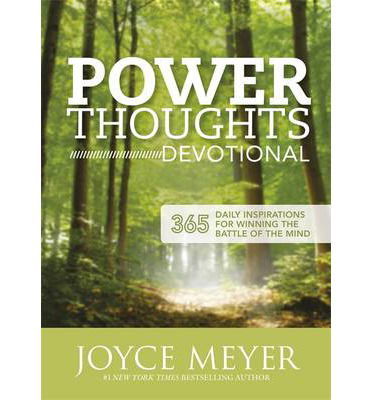 Cover for Joyce Meyer · Power Thoughts Devotional: 365 daily inspirations for winning the battle of your mind (Paperback Book) (2014)