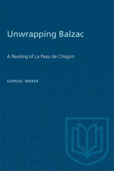 Cover for Samuel Weber · Unwrapping Balzac (Paperback Book) (1979)