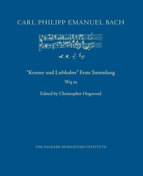 Cover for Carl Philipp Emanuel Bach · Kenner Und Liebhaber Erste Sammlung (Paperback Bog) (2014)