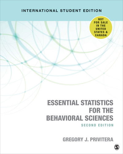 Cover for Gregory J. Privitera · Essential Statistics for the Behavioral Sciences - International Student Edition (Paperback Book) [2 Revised edition] (2018)