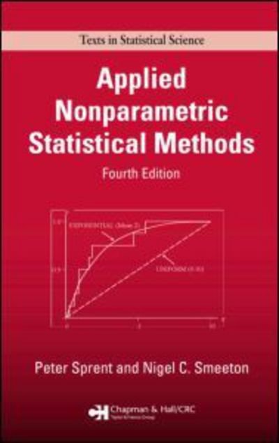 Cover for Smeeton, Nigel C. (Social Statistician, Centre for Research in Primary and Community Care, University of Hertfordshire, United Kingdom) · Applied Nonparametric Statistical Methods - Chapman &amp; Hall / CRC Texts in Statistical Science (Hardcover Book) (2007)