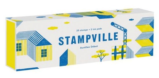 Cover for Aurelian Debat · Stampville: 25 stamps + 2 ink pads (Buch) (2017)