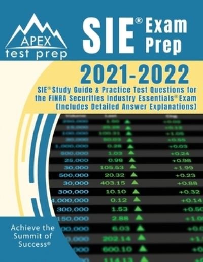 Cover for Apex Test Prep · SIE Exam Prep 2021-2022 (Pocketbok) (2020)