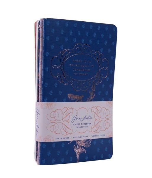 Jane Austen Sewn Pocket Notebook Collection - Jane Austen Card - Insight Editions - Bücher - Insight Editions - 9781647221010 - 4. August 2020